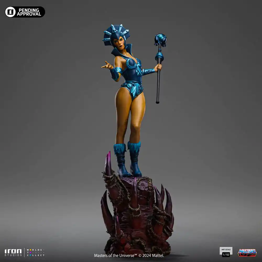 Masters of the Universe Art Scale 1/10 Evil-Lyn Color Variant szobor figura 28 cm termékfotó