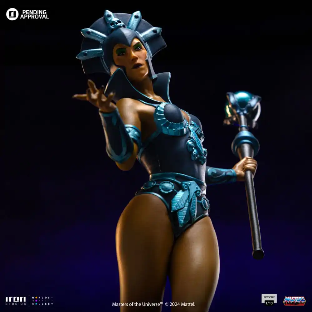 Masters of the Universe Art Scale 1/10 Evil-Lyn Color Variant szobor figura 28 cm termékfotó