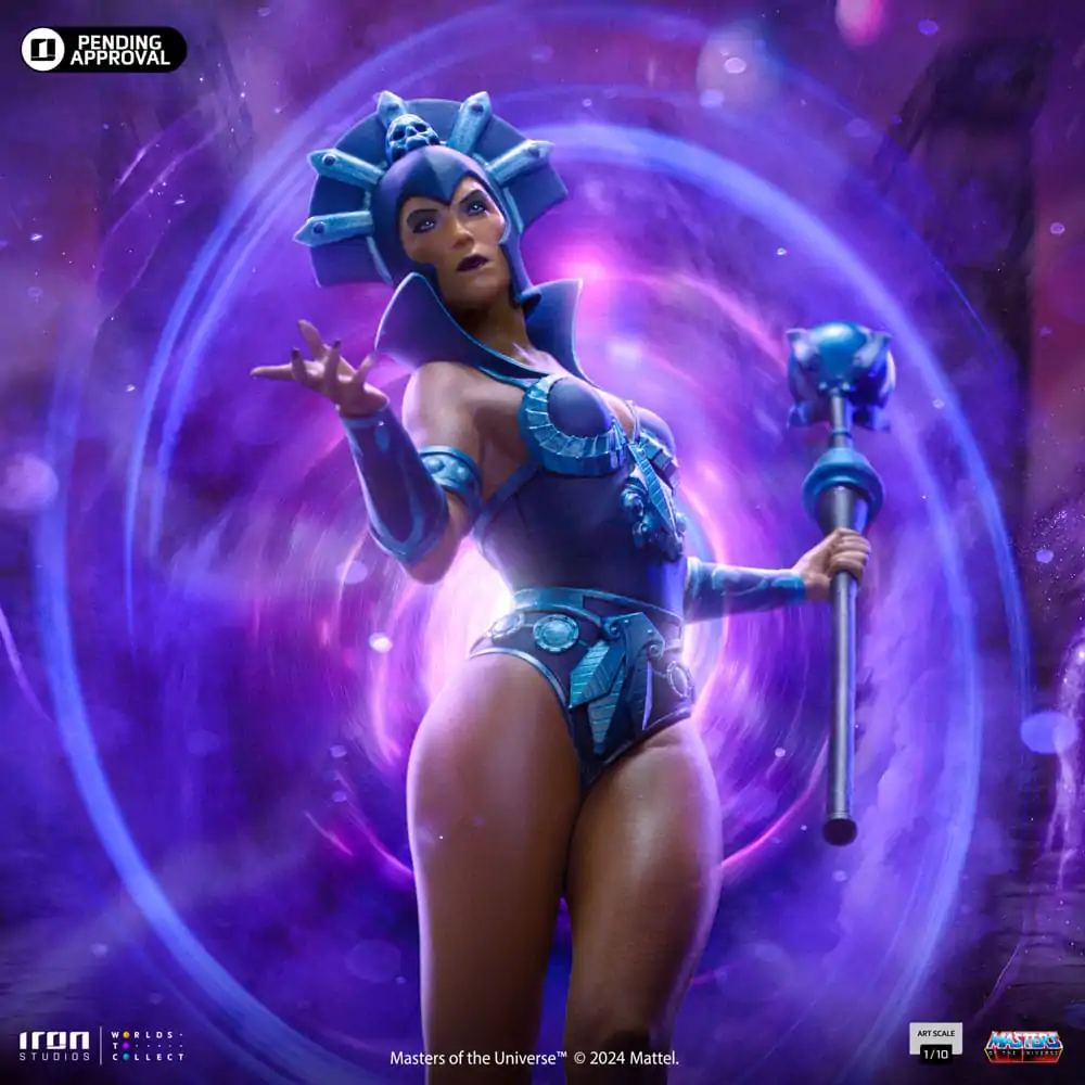 Masters of the Universe Art Scale 1/10 Evil-Lyn Color Variant szobor figura 28 cm termékfotó