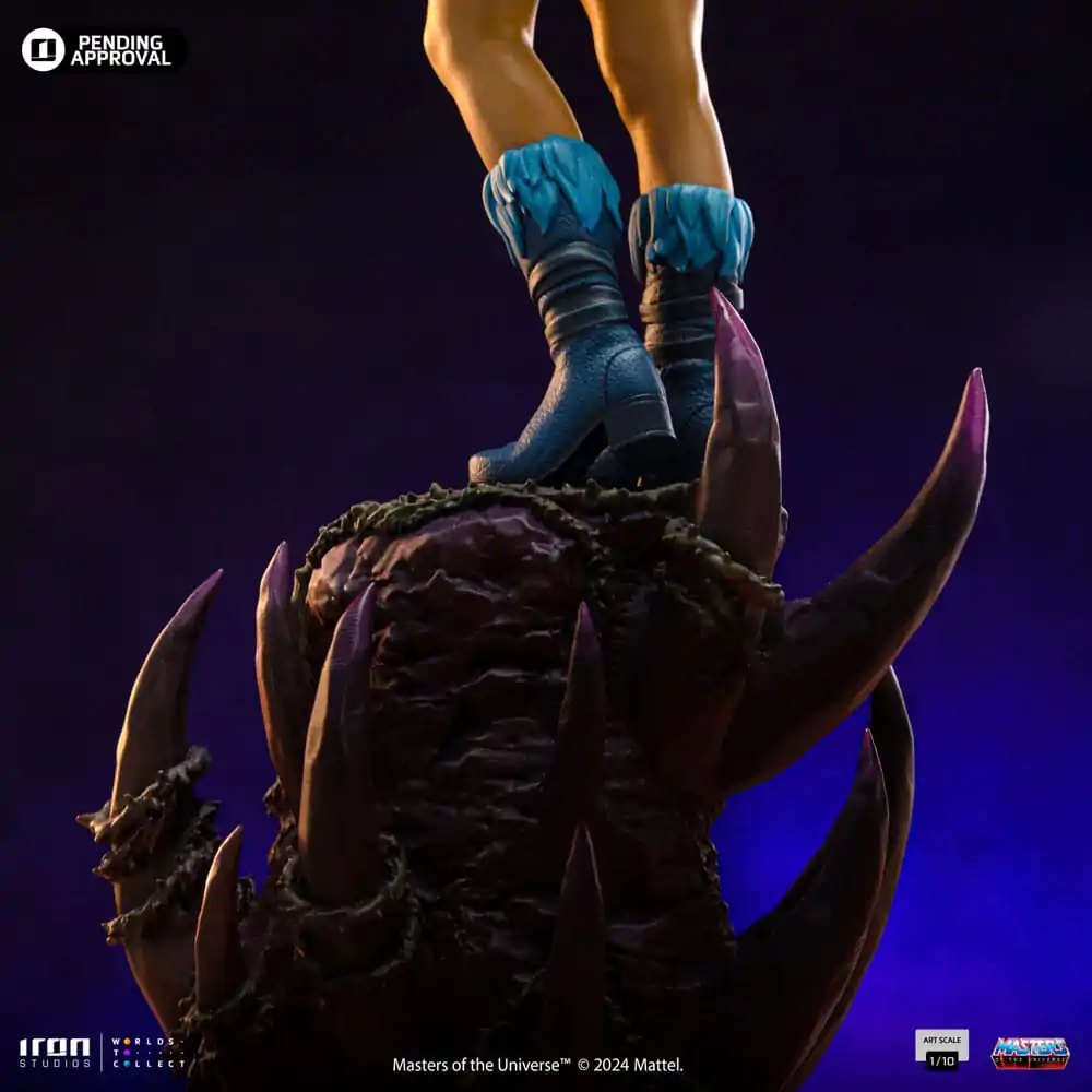 Masters of the Universe Art Scale 1/10 Evil-Lyn Color Variant szobor figura 28 cm termékfotó