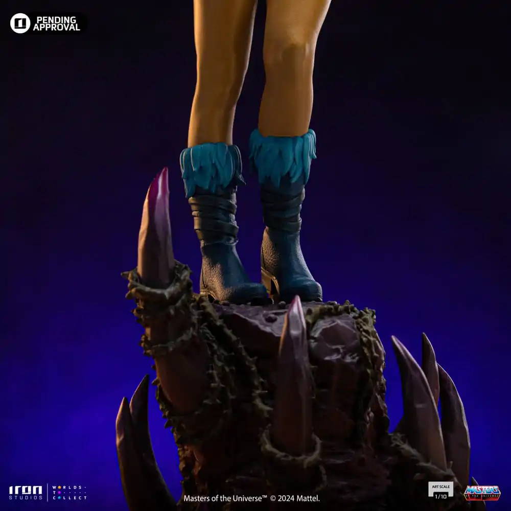 Masters of the Universe Art Scale 1/10 Evil-Lyn Color Variant szobor figura 28 cm termékfotó