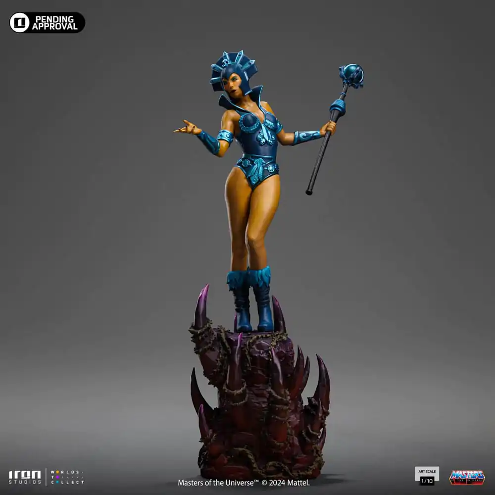 Masters of the Universe Art Scale 1/10 Evil-Lyn Color Variant szobor figura 28 cm termékfotó