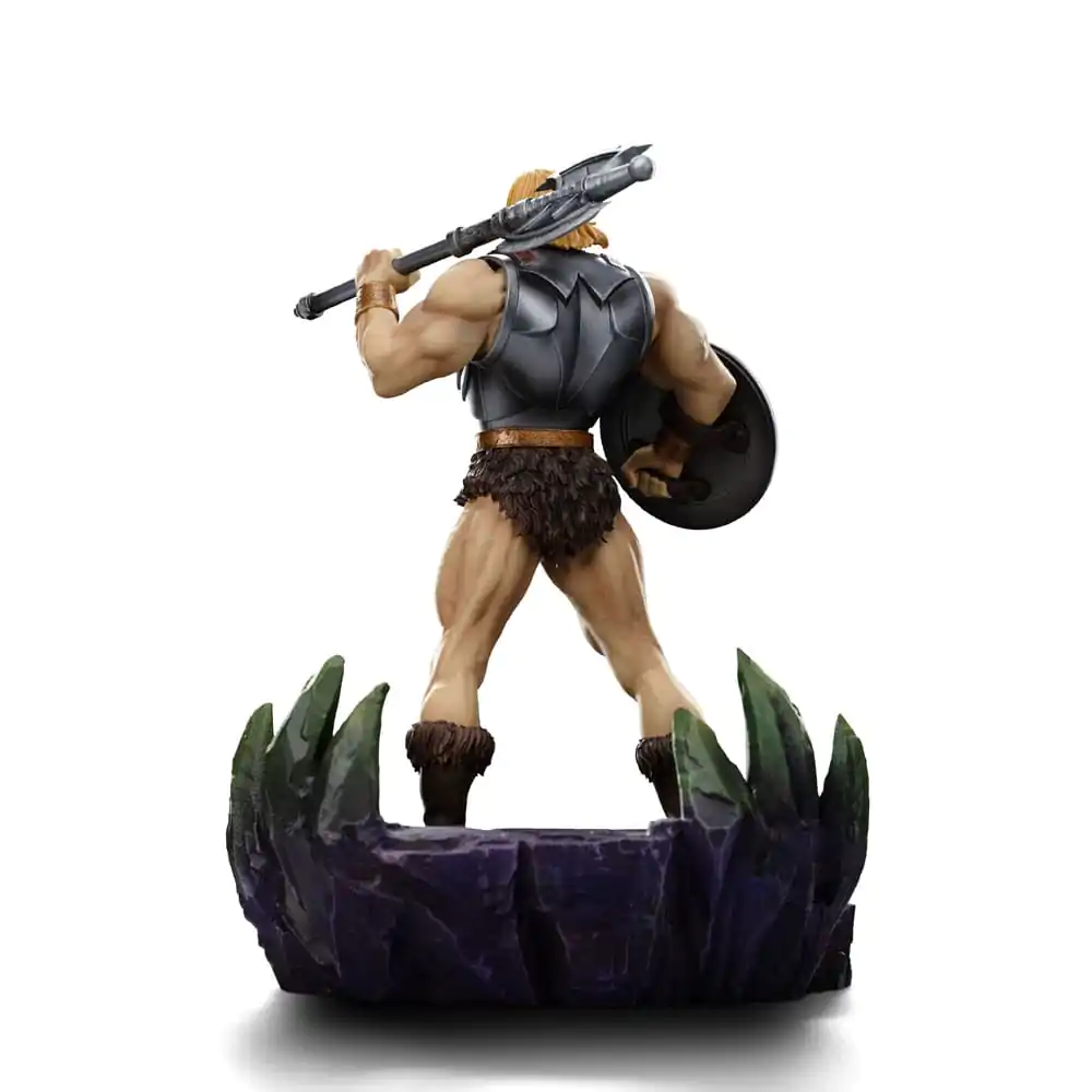 Masters of the Universe Art Scale 1/10 He-Man Battle Armor Version szobor figura 23 cm termékfotó