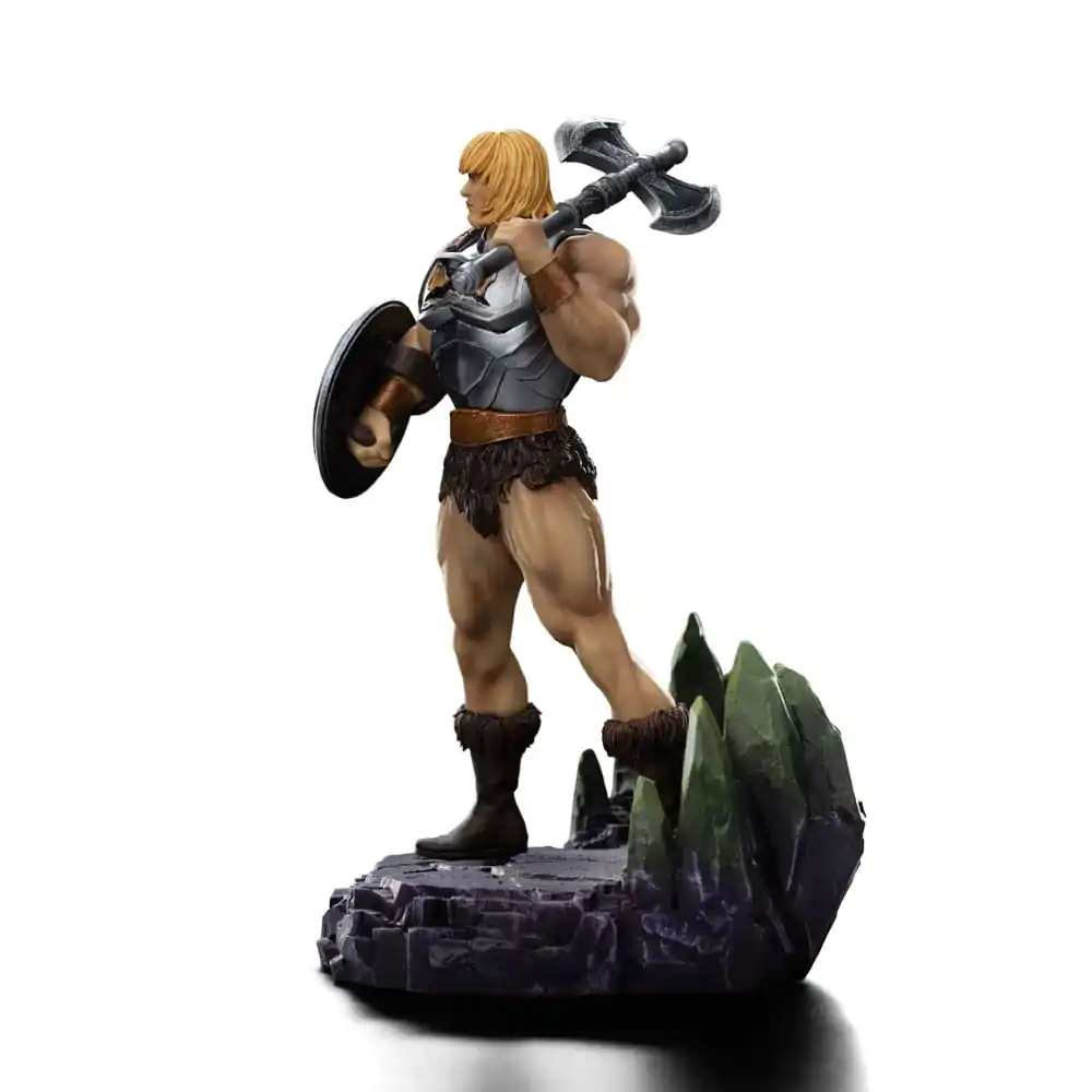 Masters of the Universe Art Scale 1/10 He-Man Battle Armor Version szobor figura 23 cm termékfotó