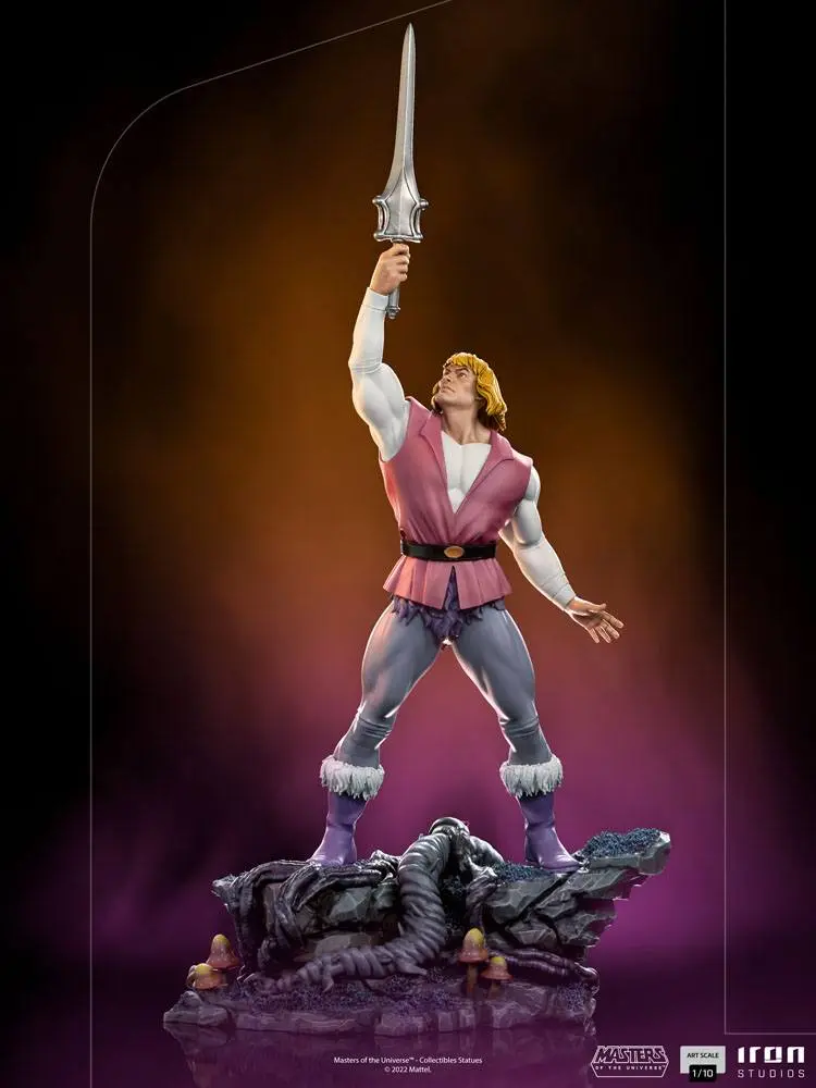 Masters of the Universe Art Scale 1/10 Prince Adam szobor figura 38 cm termékfotó
