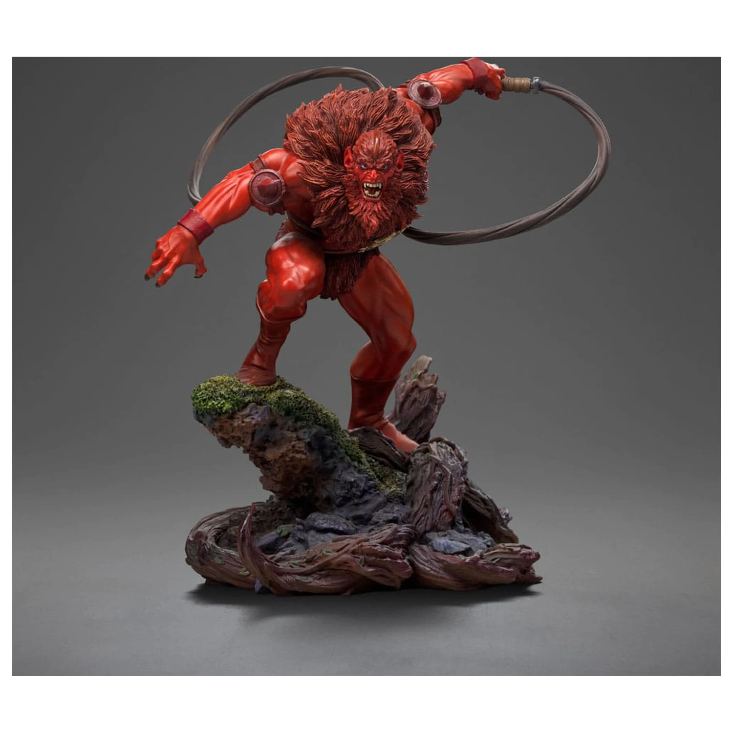 Masters of the Universe Art Scale 1/10 Red Beast Man (Exkluzív 2024) szobor figura 23 cm   termékfotó