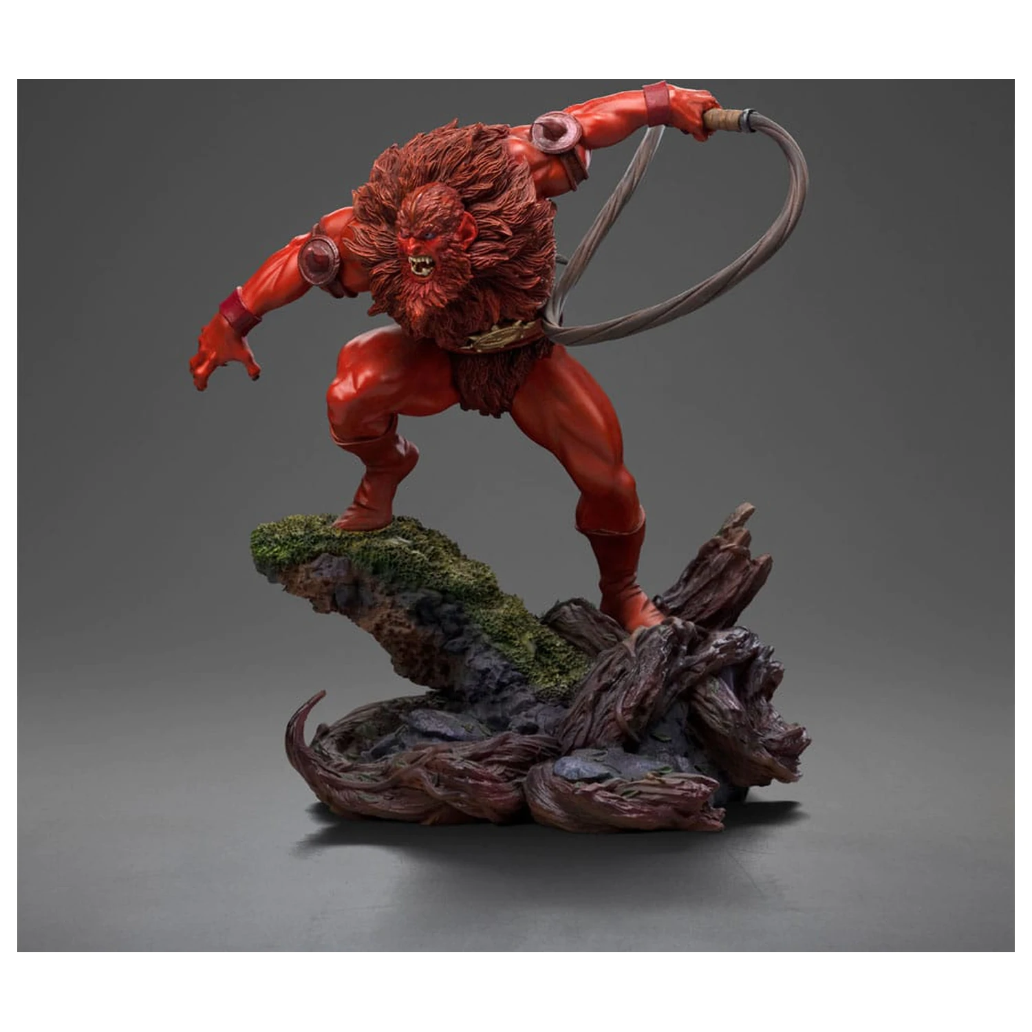 Masters of the Universe Art Scale 1/10 Red Beast Man (Exkluzív 2024) szobor figura 23 cm   termékfotó
