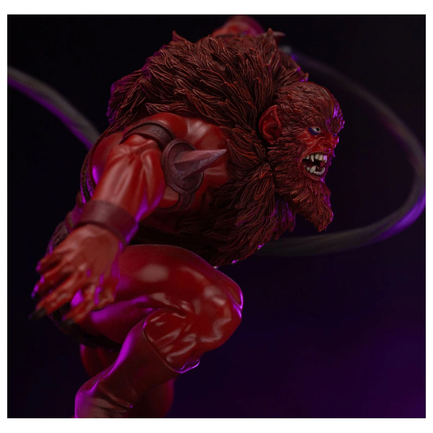 Masters of the Universe Art Scale 1/10 Red Beast Man (Exkluzív 2024) szobor figura 23 cm   termékfotó