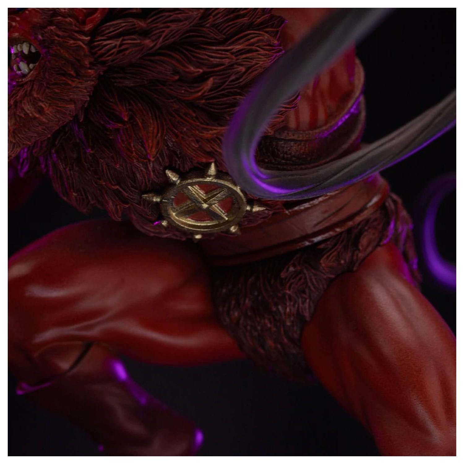 Masters of the Universe Art Scale 1/10 Red Beast Man (Exkluzív 2024) szobor figura 23 cm   termékfotó