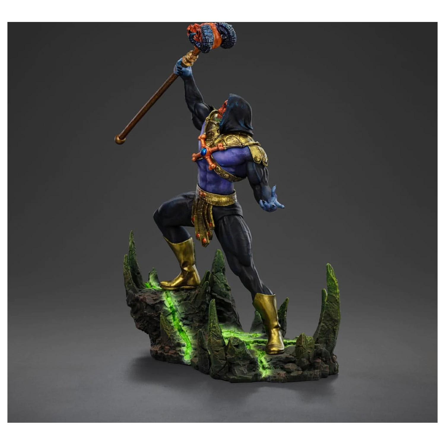 Masters of the Universe Art Scale 1/10 Skeletor Disco Ver. szobor figura 28 cm termékfotó