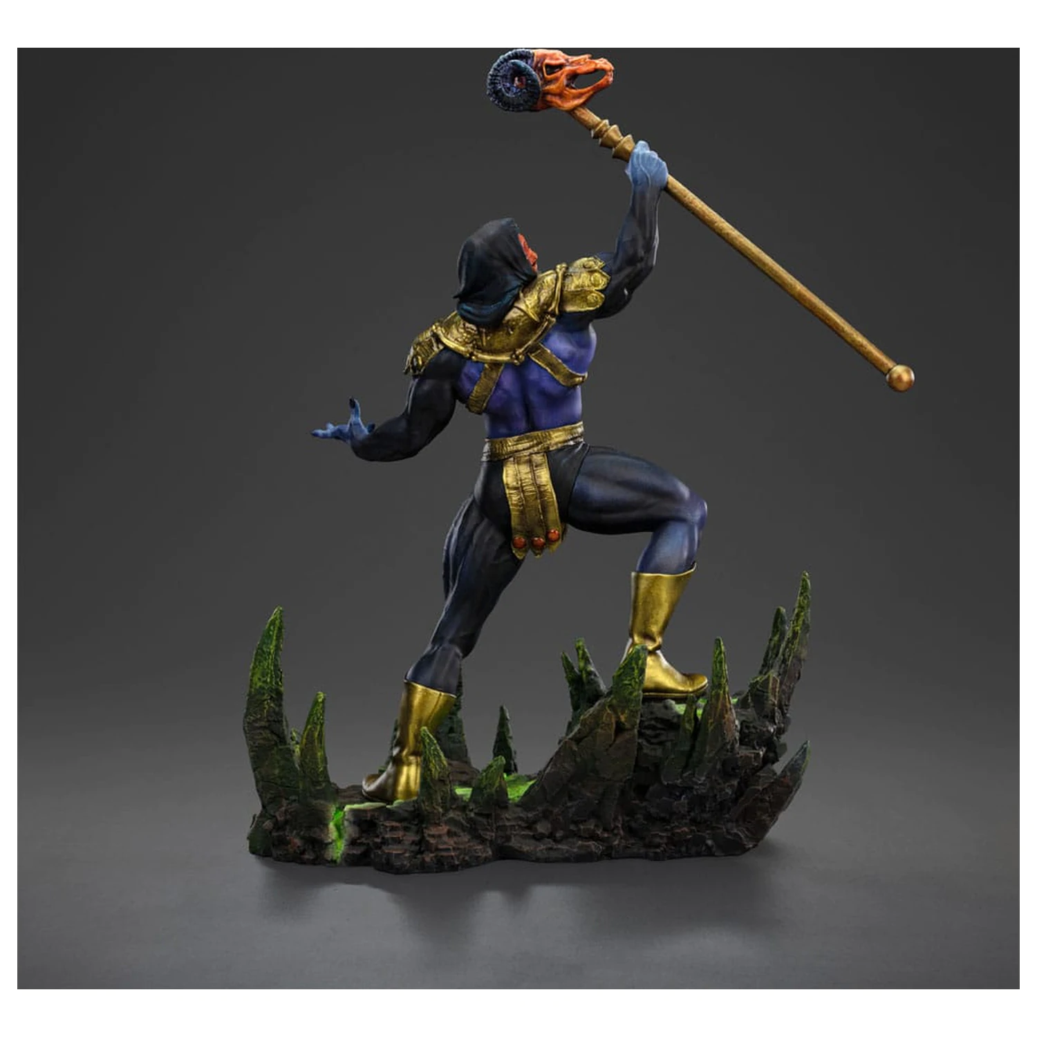 Masters of the Universe Art Scale 1/10 Skeletor Disco Ver. szobor figura 28 cm termékfotó