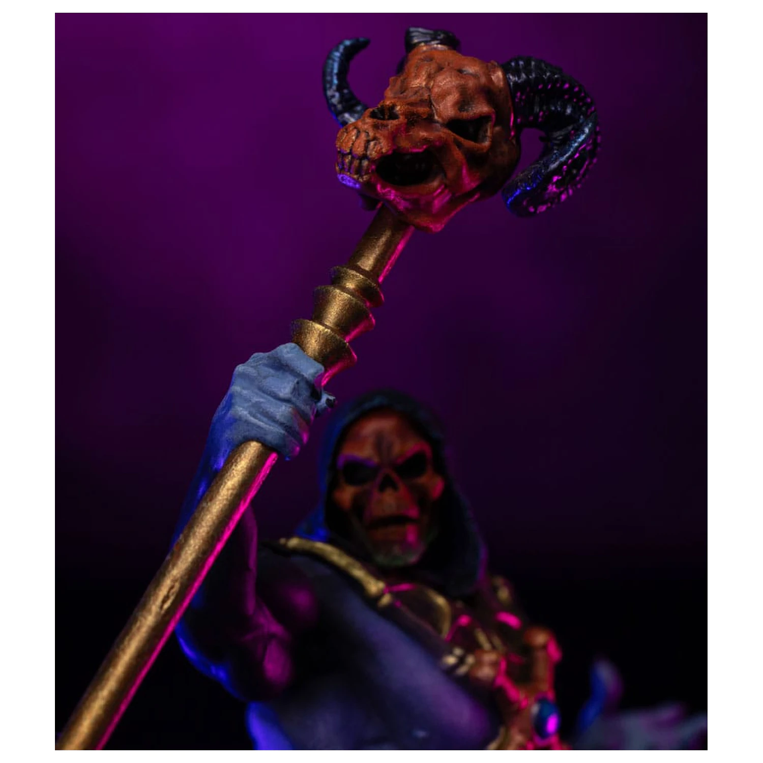 Masters of the Universe Art Scale 1/10 Skeletor Disco Ver. szobor figura 28 cm termékfotó