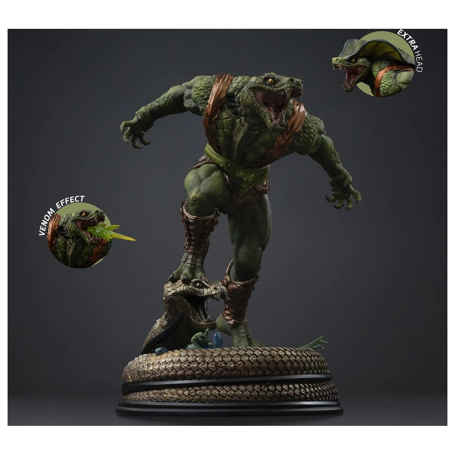 Masters of the Universe Art Scale 1/10 Kobra Khan szobor figura 20 cm termékfotó