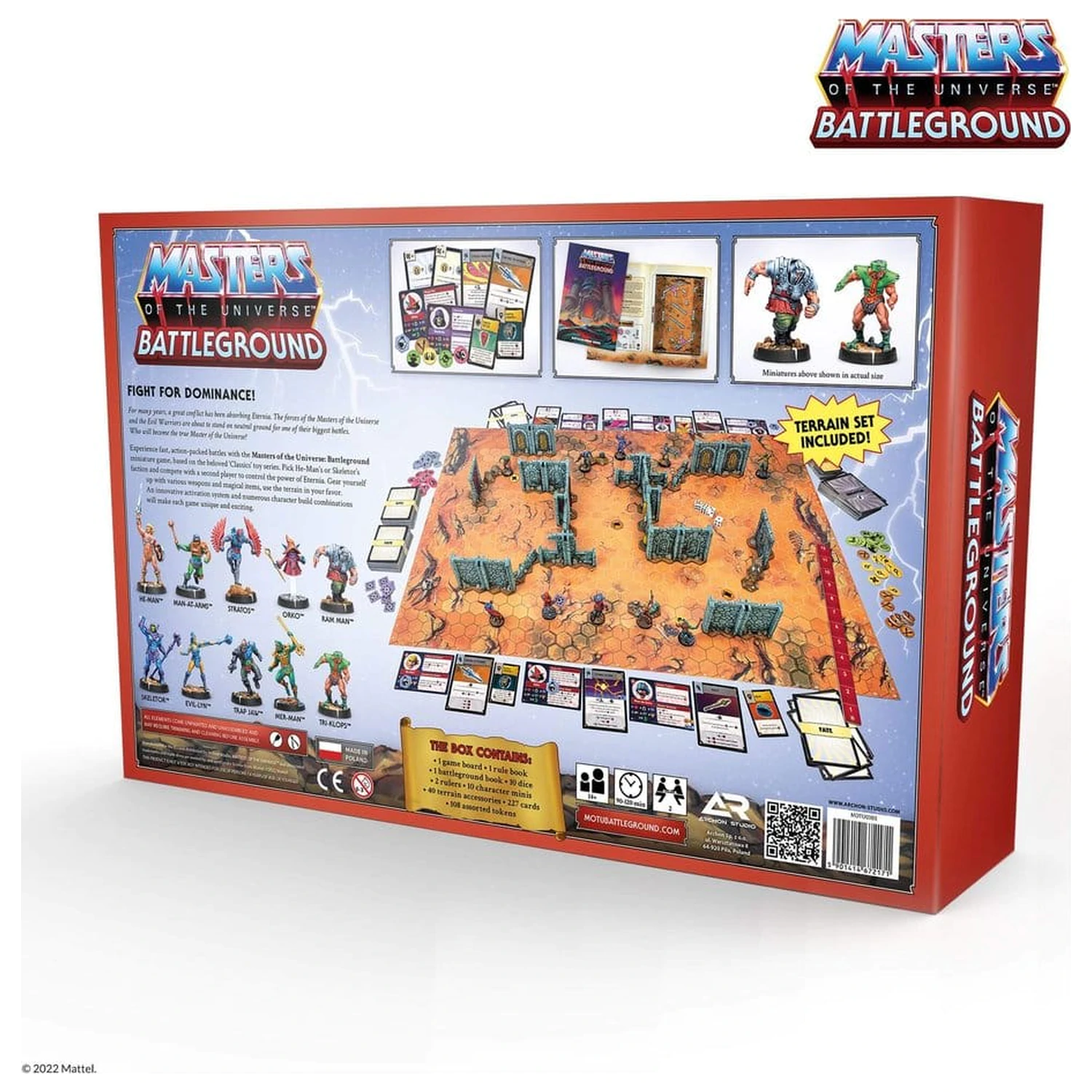 Masters of the Universe: Battleground Miniatures Game Starter Set Angol nyelvű termékfotó
