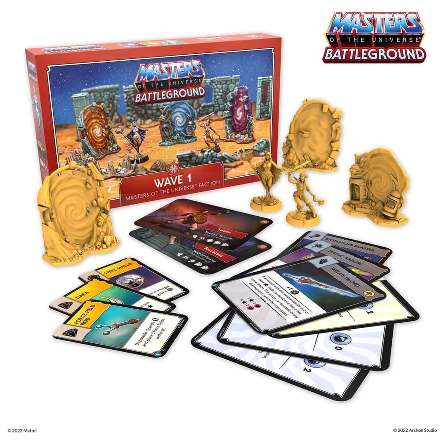 Masters of the Universe: Battleground Miniatures Game Wave 1: Masters of the Universe Faction Angol nyelvű társasjáték kiegészítő termékfotó