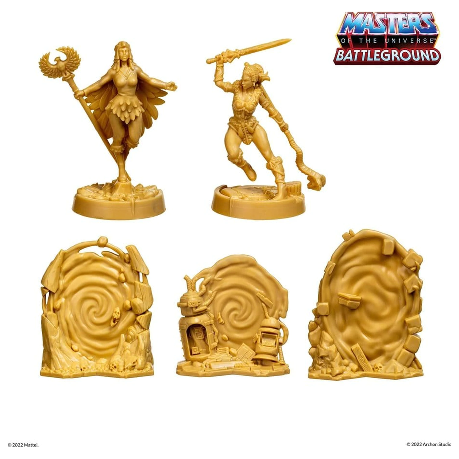 Masters of the Universe: Battleground Miniatures Game Wave 1: Masters of the Universe Faction Angol nyelvű társasjáték kiegészítő termékfotó