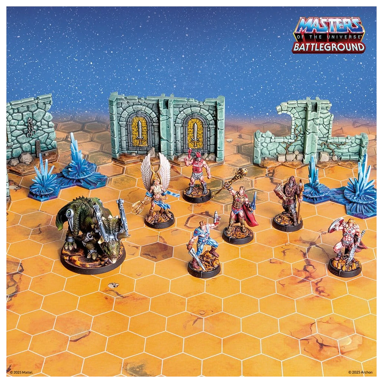 Masters of the Universe: Battleground Miniatures Game Wave 10: Preternian Heroes Faction Angol nyelvű társasjáték kiegészítő  termékfotó