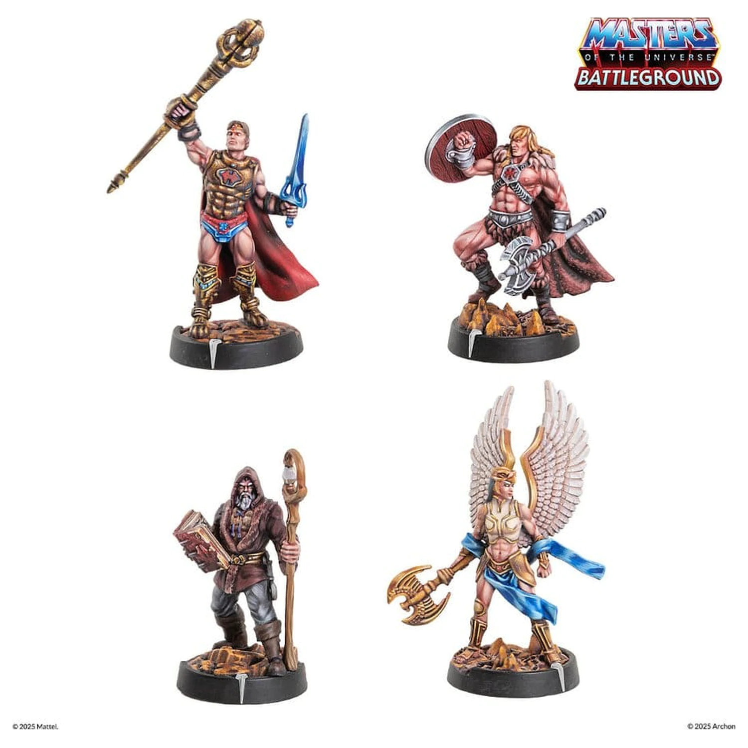 Masters of the Universe: Battleground Miniatures Game Wave 10: Preternian Heroes Faction német nyelvű társasjáték kiegészítő  termékfotó
