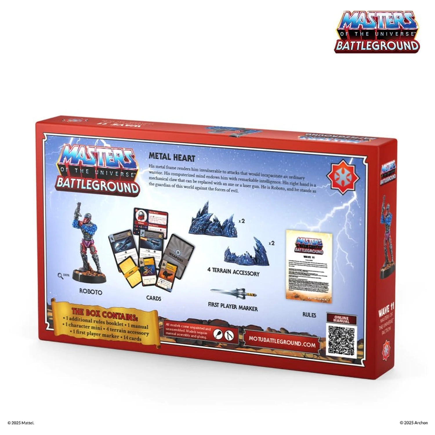 Masters of the Universe: Battleground Miniatures Game Wave 11: MOTU Faction német nyelvű társasjáték kiegészítő  termékfotó
