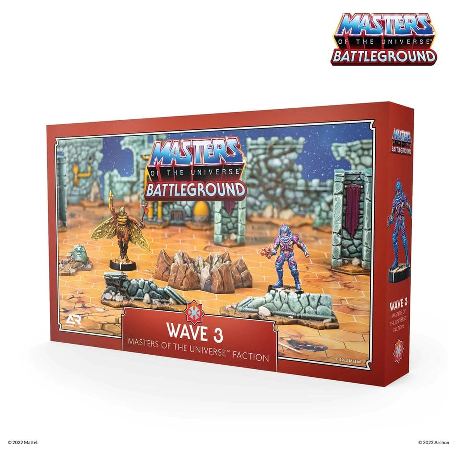 Masters of the Universe: Battleground Miniatures Game Wave 3: Masters of the Universe Faction német nyelvű társasjáték kiegészítő termékfotó