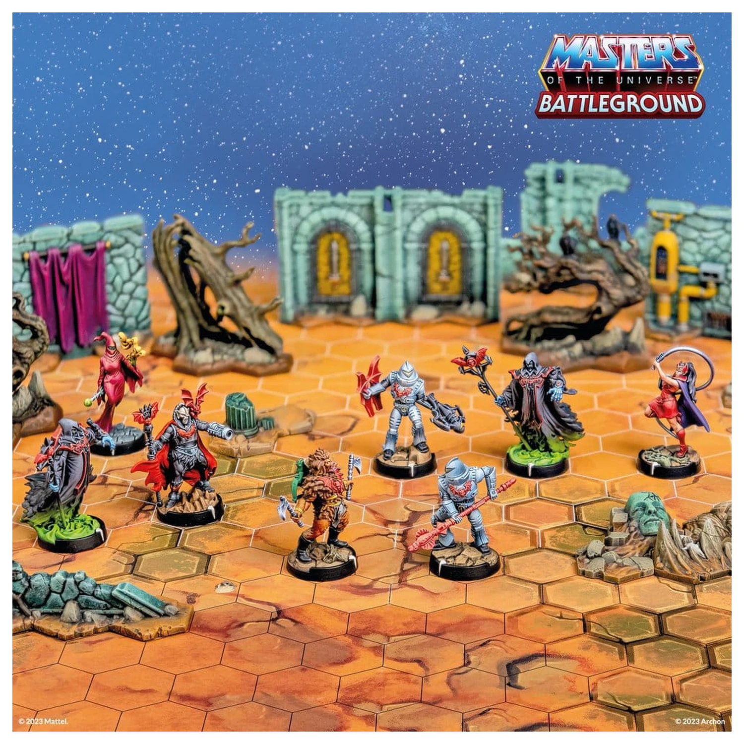 Masters of the Universe: Battleground Miniatures Game Wave 4: The Power of the Evil Horde Angol nyelvű társasjáték kiegészítő  termékfotó