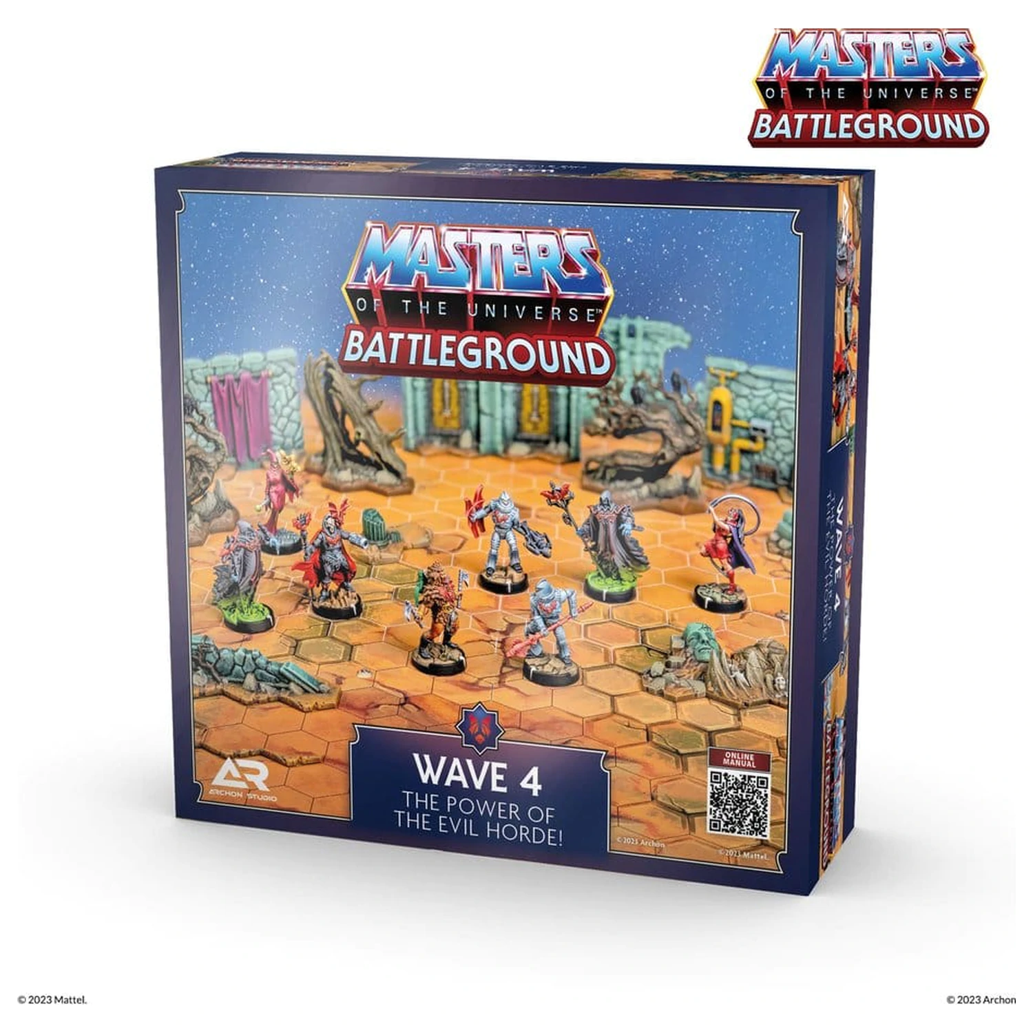 Masters of the Universe: Battleground Miniatures Game Wave 4: The Power of the Evil Horde német nyelvű társasjáték kiegészítő  termékfotó