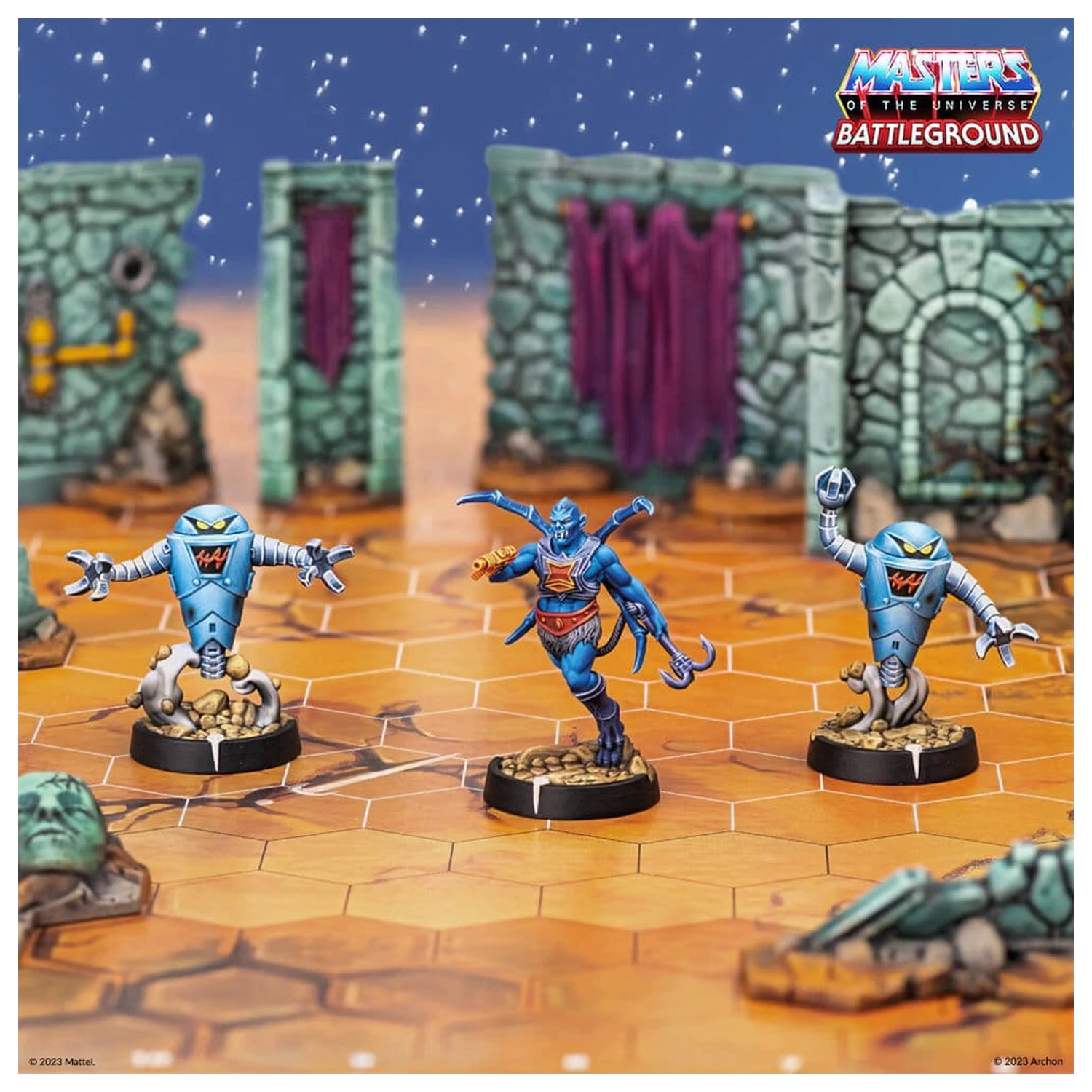 Masters of the Universe: Battleground Miniatures Game Wave 5: Evil Warriors Faction Angol nyelvű társasjáték kiegészítő  termékfotó