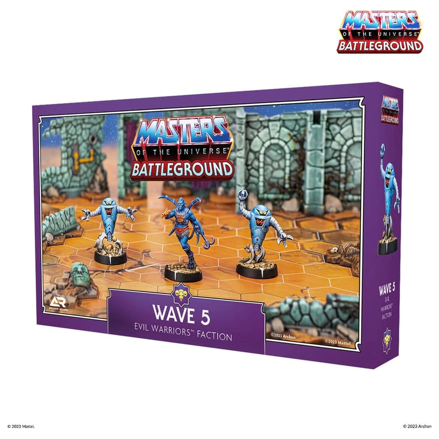 Masters of the Universe: Battleground Miniatures Game Wave 5: Evil Warriors Faction német nyelvű társasjáték kiegészítő  termékfotó