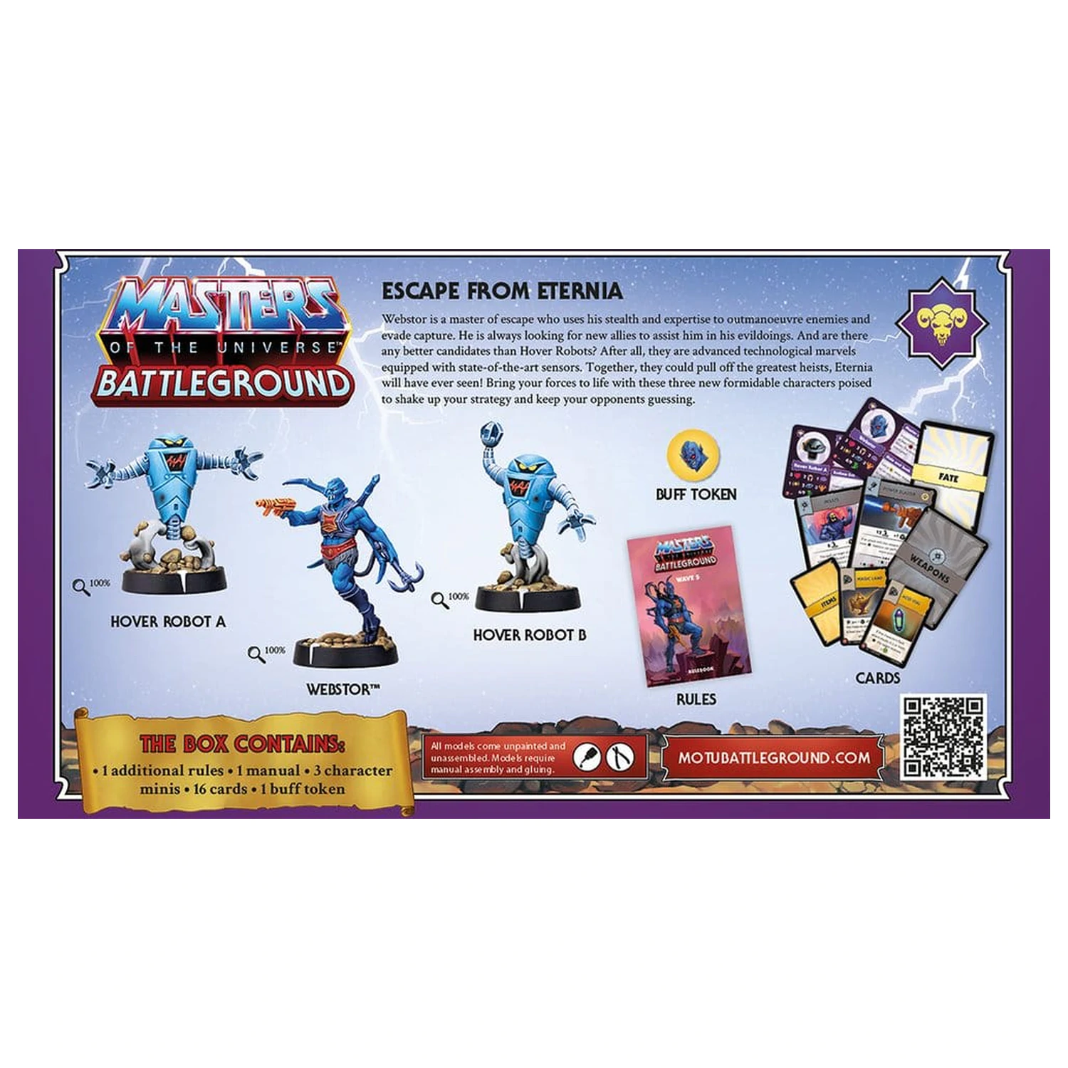 Masters of the Universe: Battleground Miniatures Game Wave 5: Evil Warriors Faction német nyelvű társasjáték kiegészítő  termékfotó