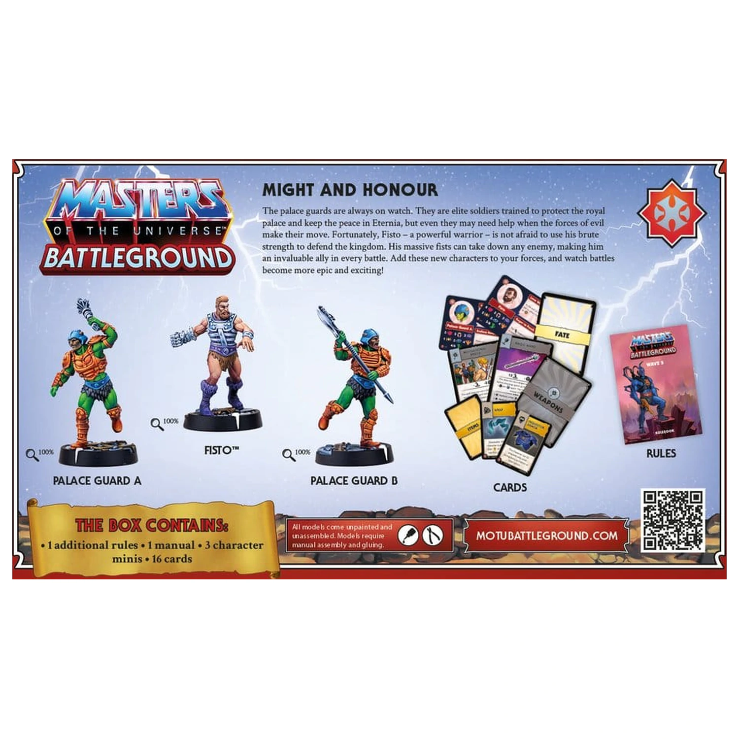 Masters of the Universe: Battleground Miniatures Game Wave 5: Masters of the Universe Faction Angol nyelvű társasjáték kiegészítő  termékfotó