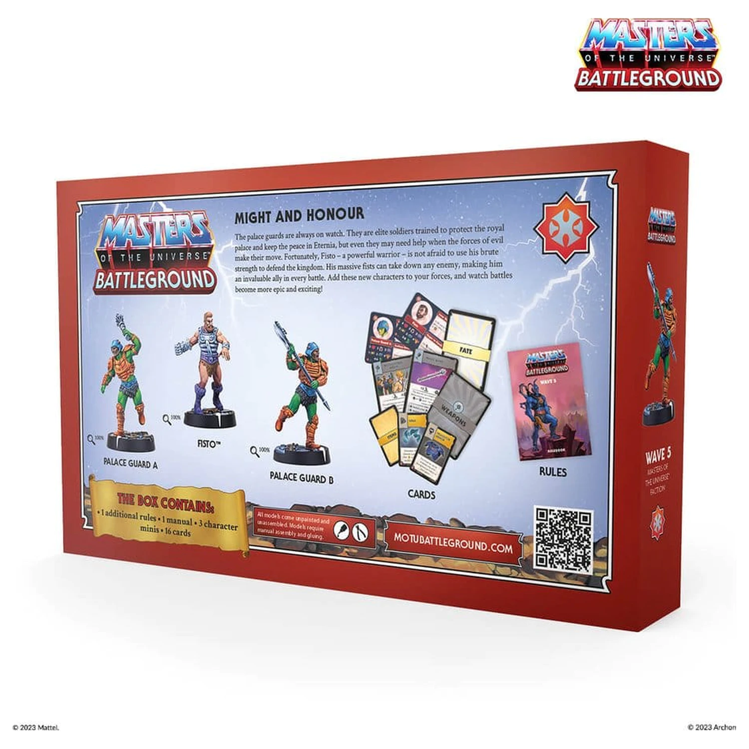 Masters of the Universe: Battleground Miniatures Game Wave 5: Masters of the Universe Faction német nyelvű társasjáték kiegészítő  termékfotó