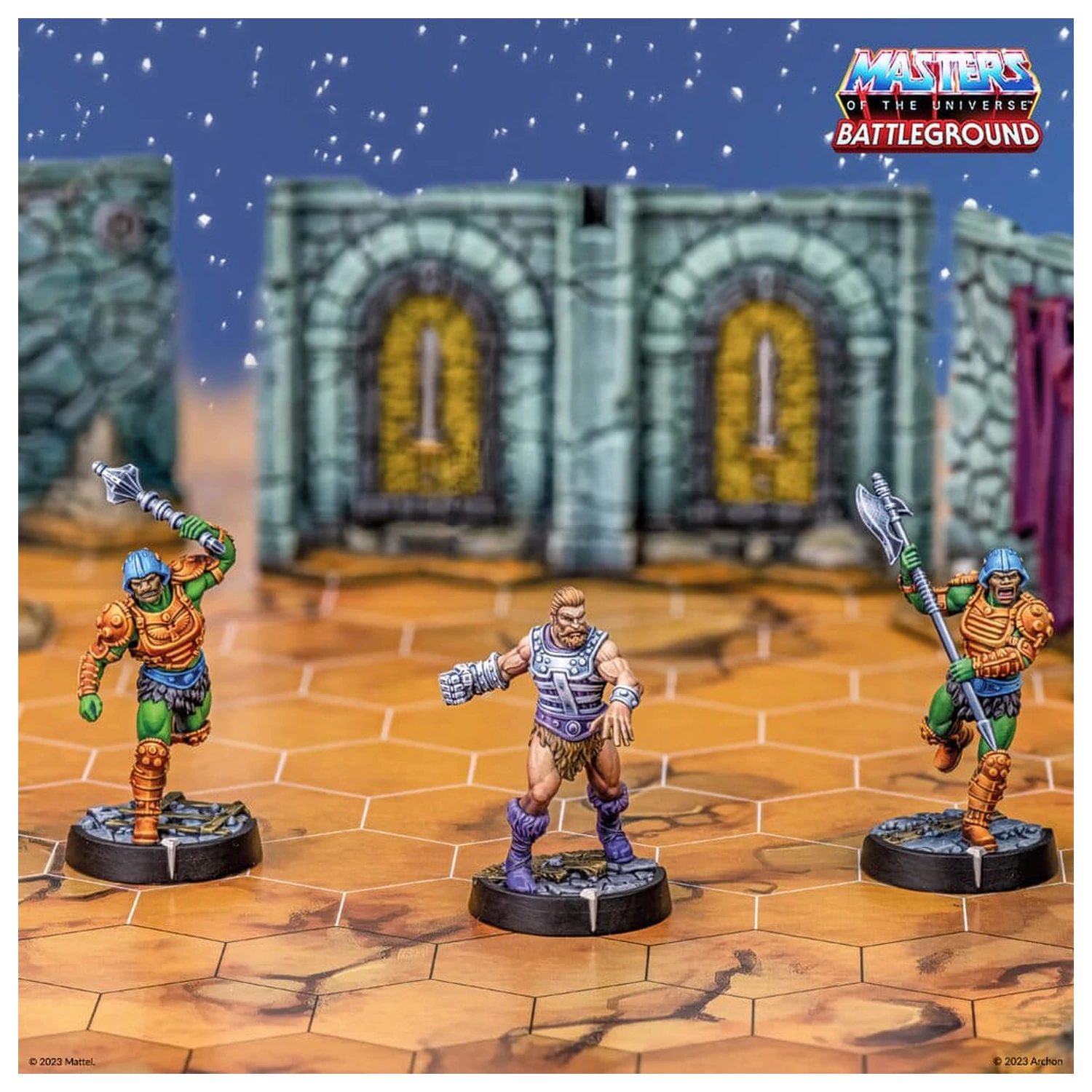 Masters of the Universe: Battleground Miniatures Game Wave 5: Masters of the Universe Faction német nyelvű társasjáték kiegészítő  termékfotó