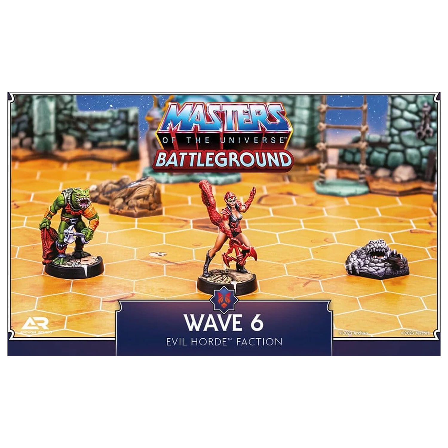Masters of the Universe: Battleground Miniatures Game Wave 6: Evil Horde Faction német nyelvű társasjáték kiegészítő  termékfotó