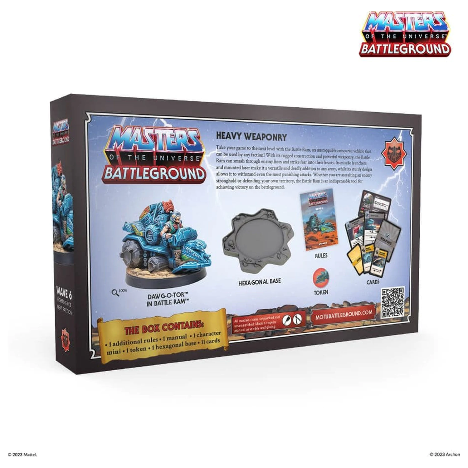 Masters of the Universe: Battleground Miniatures Game Wave 6: Fighting Foe Men Faction Angol nyelvű társasjáték kiegészítő  termékfotó
