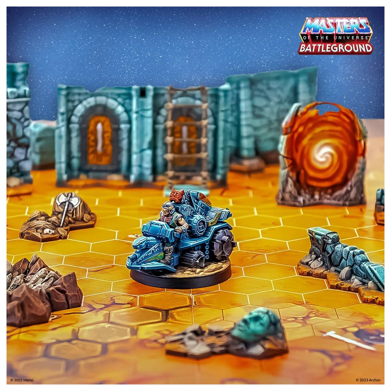 Masters of the Universe: Battleground Miniatures Game Wave 6: Fighting Foe Men Faction Angol nyelvű társasjáték kiegészítő  termékfotó