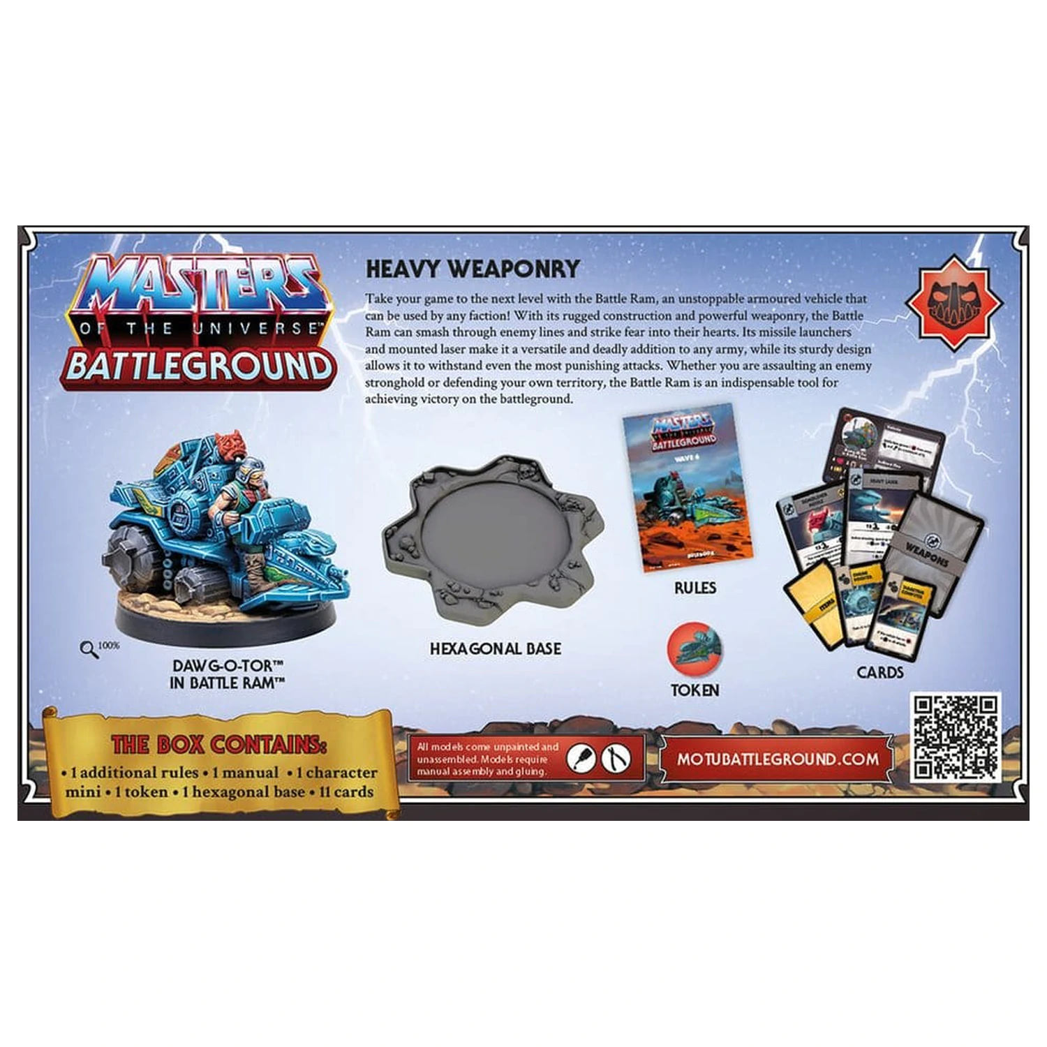 Masters of the Universe: Battleground Miniatures Game Wave 6: Fighting Foe Men Faction Angol nyelvű társasjáték kiegészítő  termékfotó