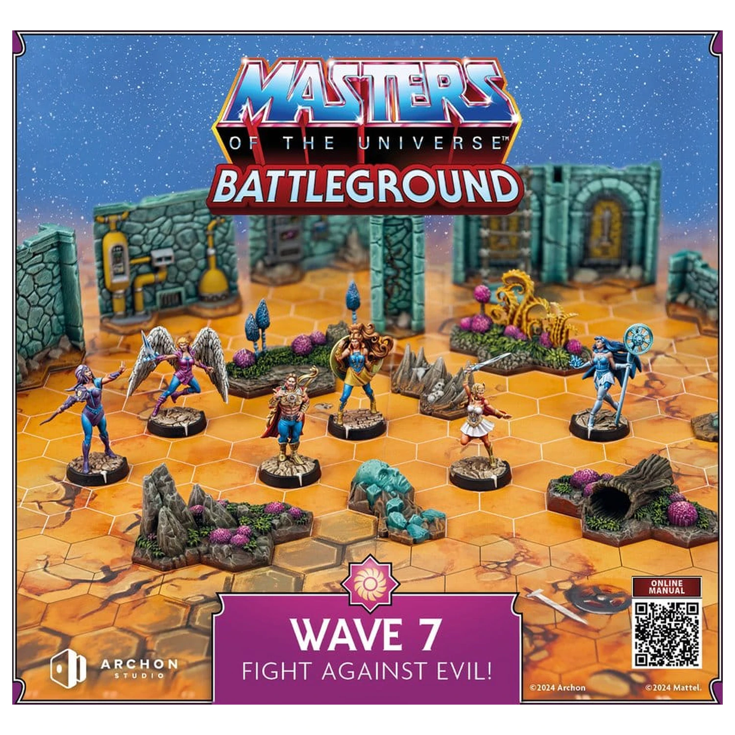 Masters of the Universe: Battleground Miniatures Game Wave 7: The Great Rebellion Angol nyelvű társasjáték kiegészítő  termékfotó