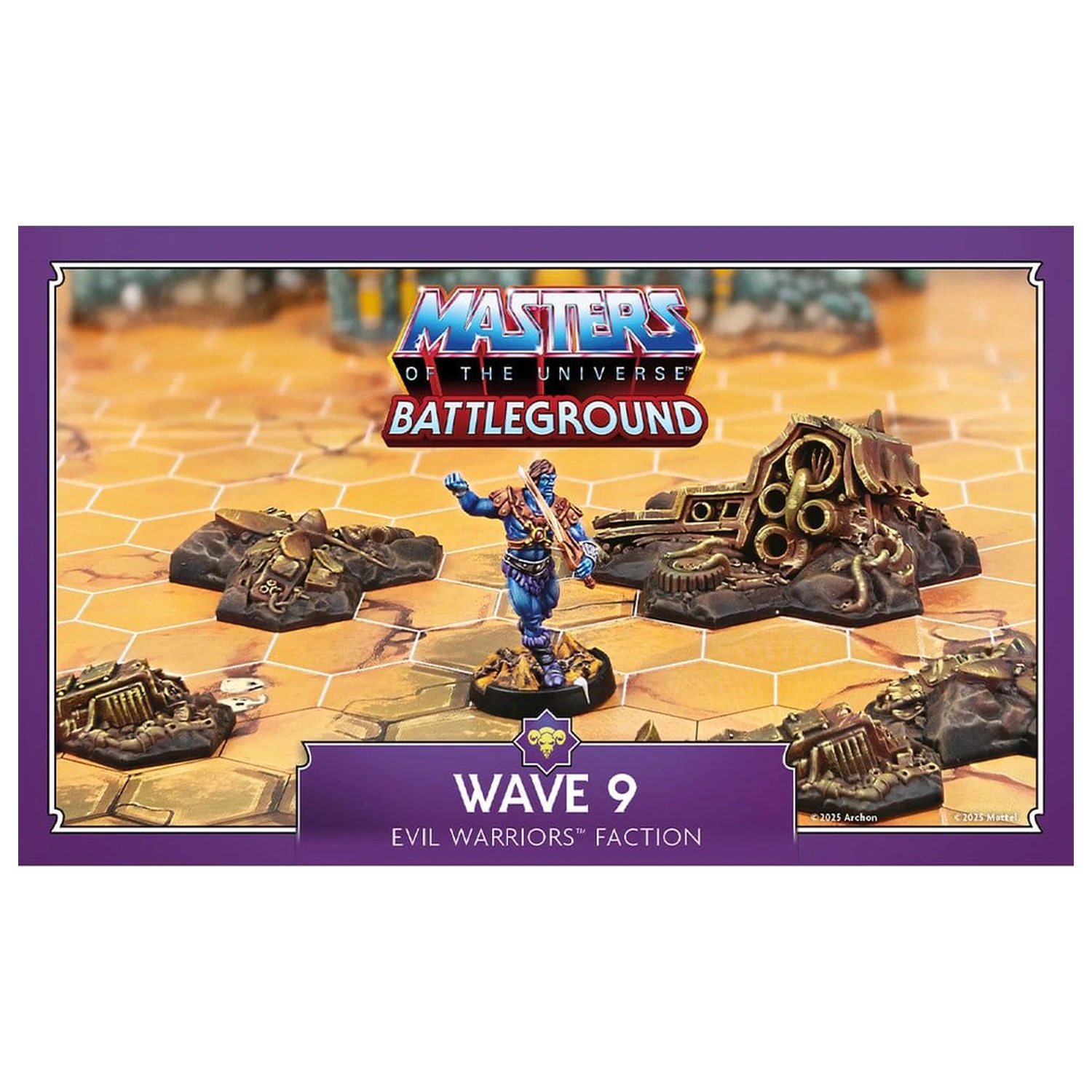 Masters of the Universe: Battleground Miniatures Game Wave 9: Evil Warriors Faction német nyelvű társasjáték kiegészítő  termékfotó