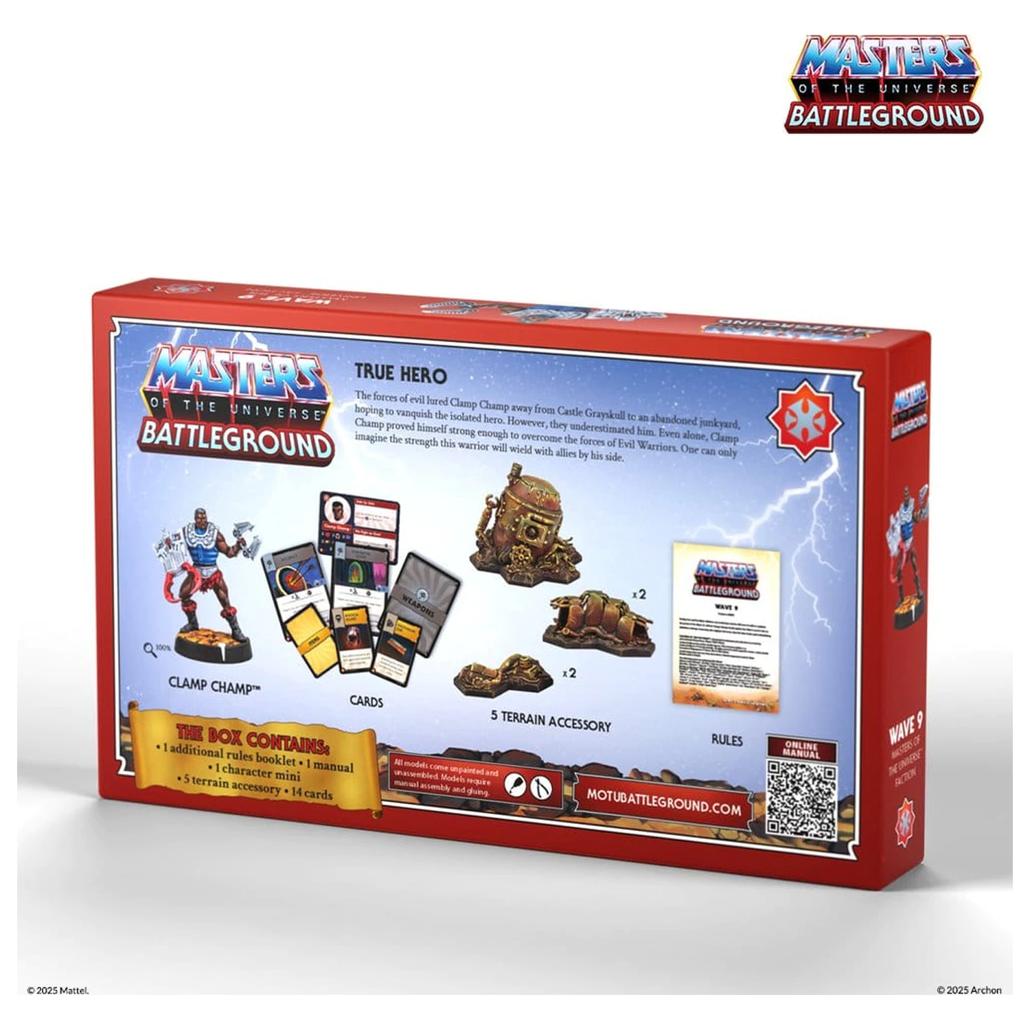 Masters of the Universe: Battleground Miniatures Game Wave 9: Masters of the Universe Faction Angol nyelvű társasjáték kiegészítő  termékfotó