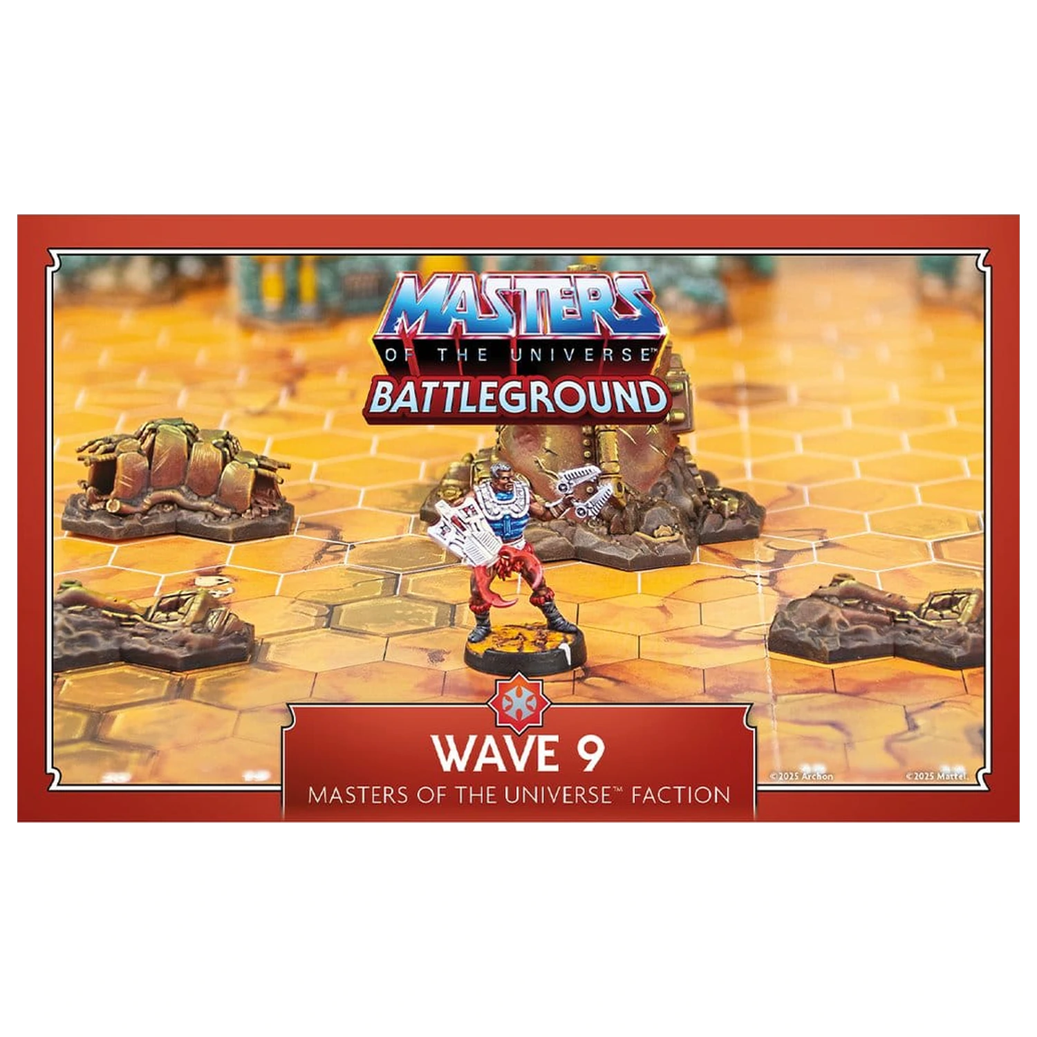 Masters of the Universe: Battleground Miniatures Game Wave 9: Masters of the Universe Faction Angol nyelvű társasjáték kiegészítő  termékfotó