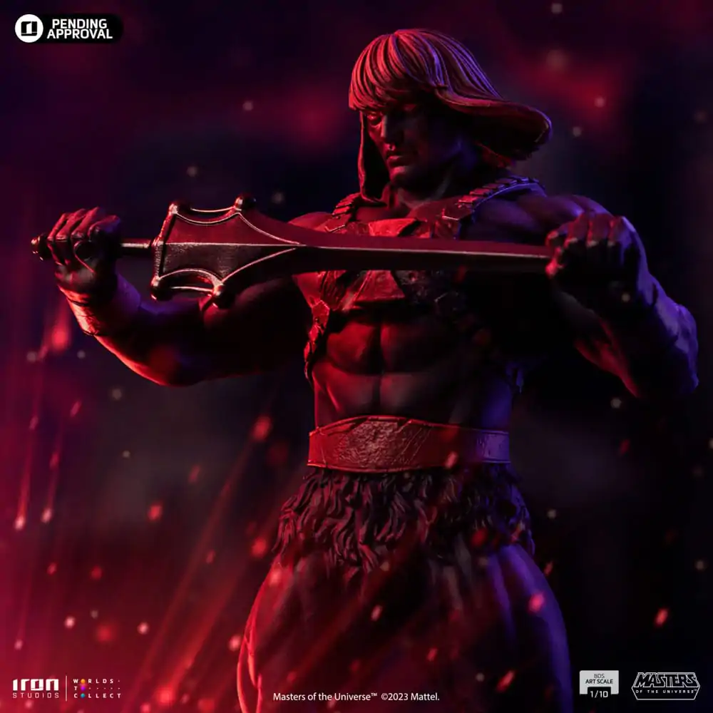 Masters of the Universe BDS Art Scale 1/10 Anti-Eternia He-Man (Comics Version) szobor figura 21 cm termékfotó