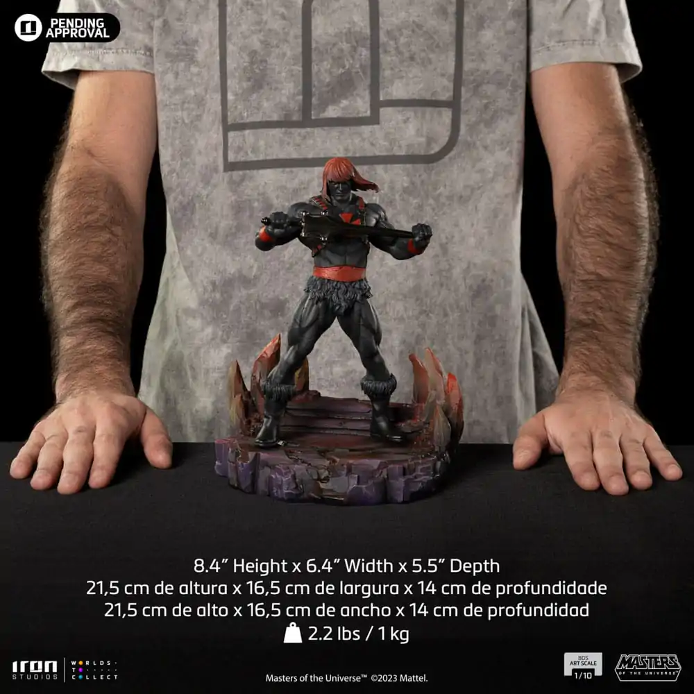 Masters of the Universe BDS Art Scale 1/10 Anti-Eternia He-Man (Comics Version) szobor figura 21 cm termékfotó