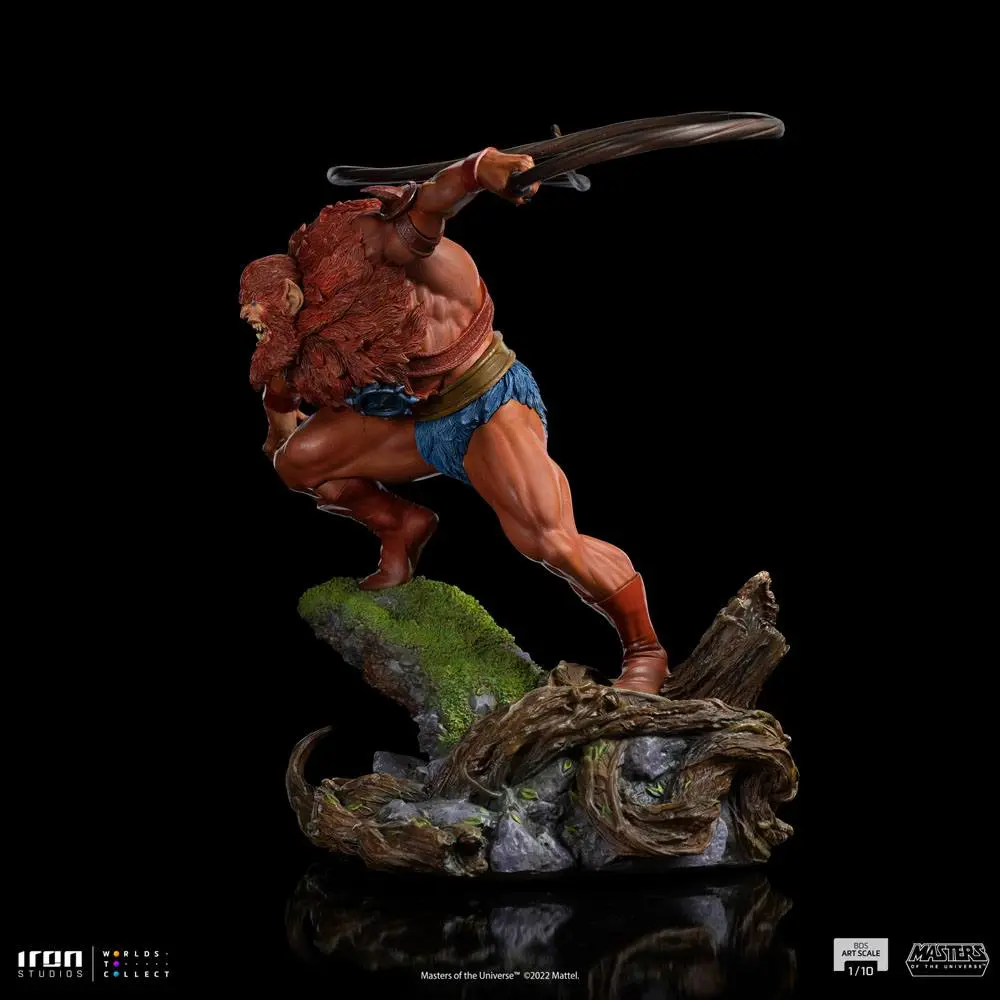 Masters of the Universe BDS Art Scale 1/10 Beast Man szobor figura 23 cm termékfotó