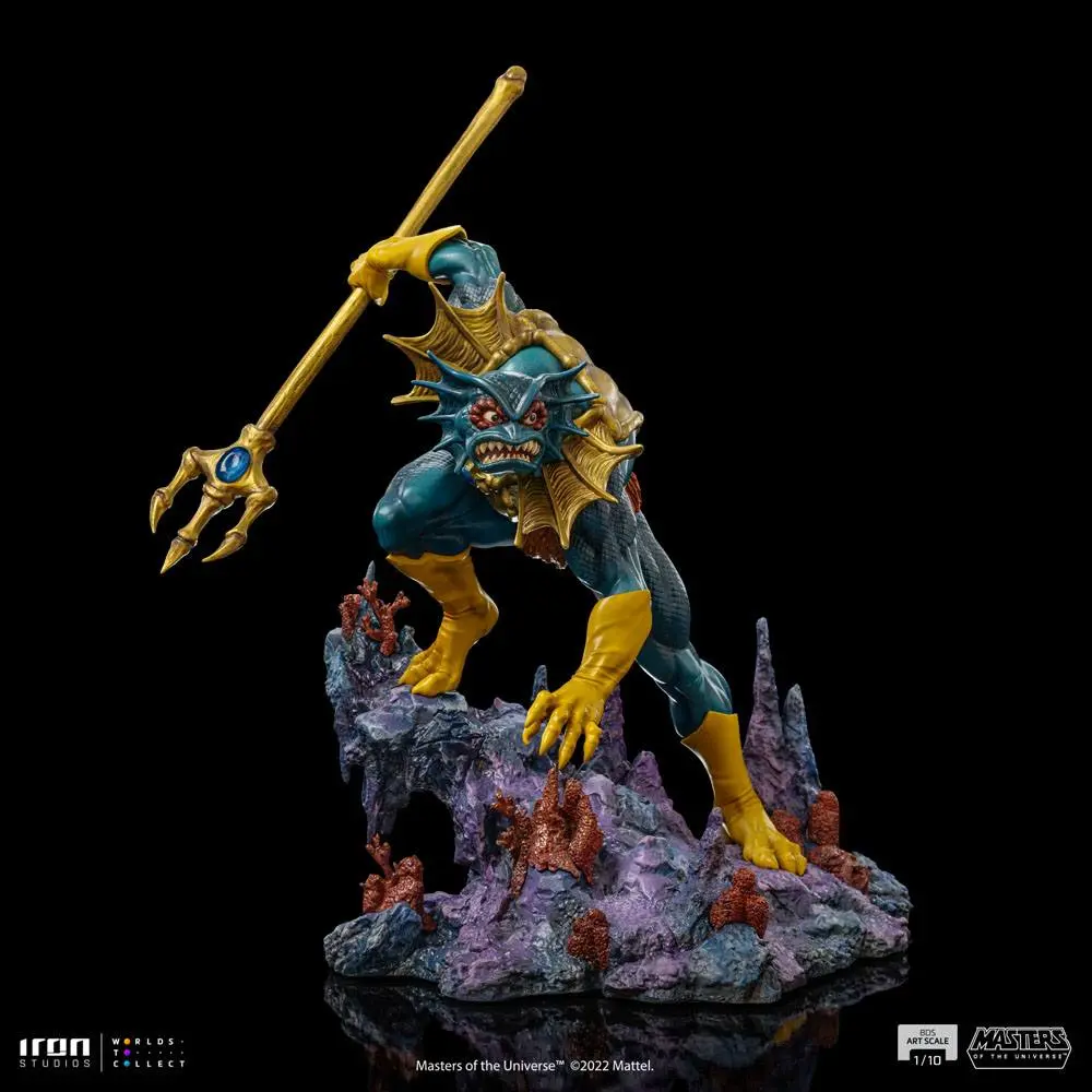 Masters of the Universe BDS Art Scale 1/10 Mer-Man szobor figura 27 cm termékfotó