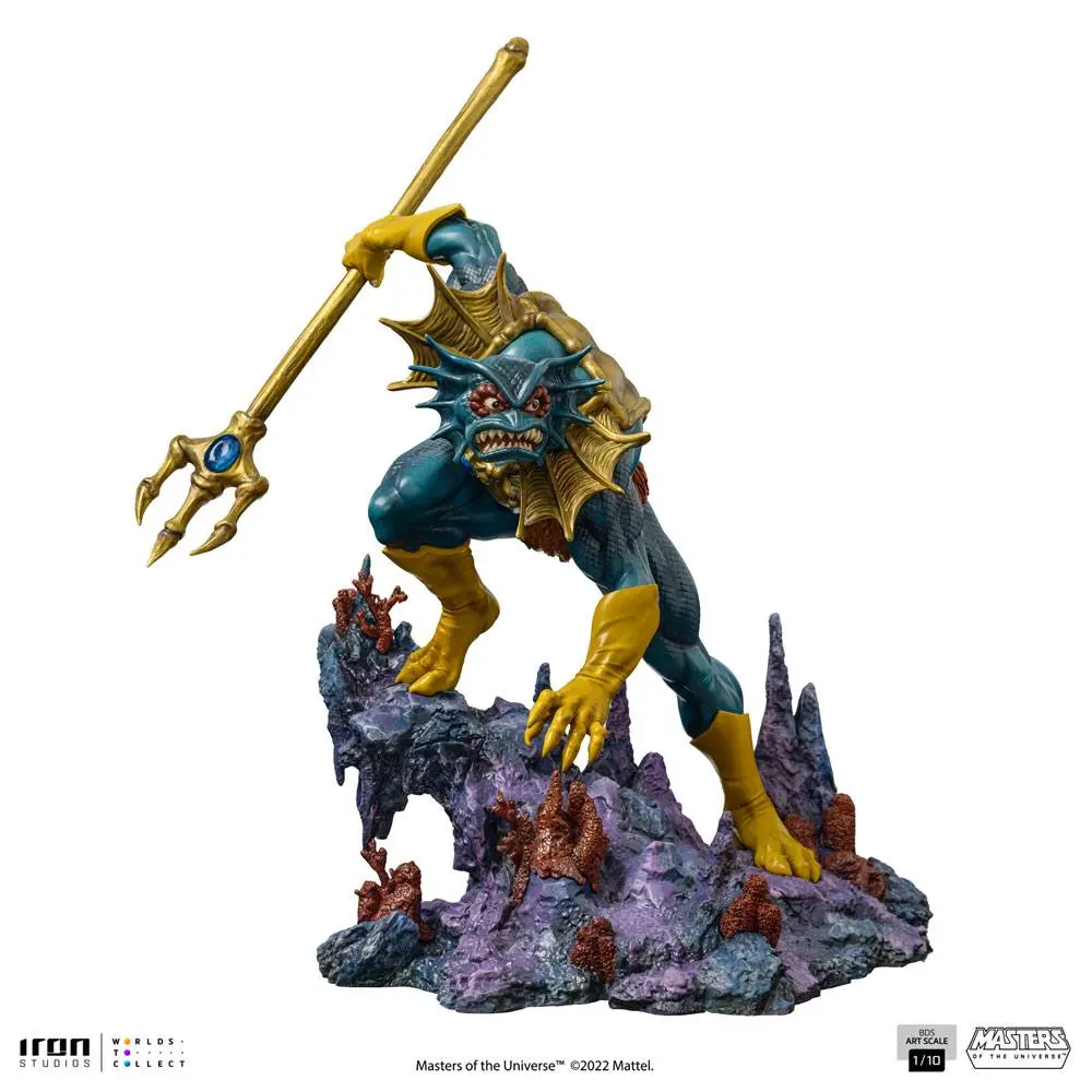 Masters of the Universe BDS Art Scale 1/10 Mer-Man szobor figura 27 cm termékfotó