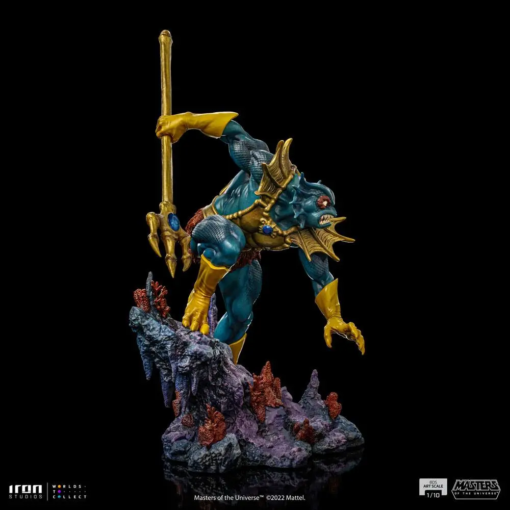 Masters of the Universe BDS Art Scale 1/10 Mer-Man szobor figura 27 cm termékfotó