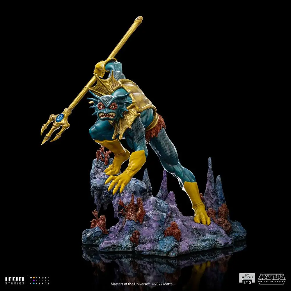 Masters of the Universe BDS Art Scale 1/10 Mer-Man szobor figura 27 cm termékfotó