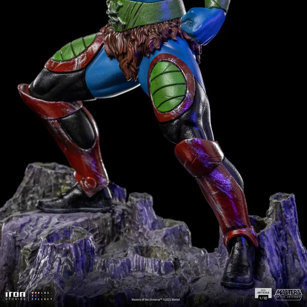 Masters of the Universe BDS Art Scale 1/10 Trap Jaw szobor figura 28 cm termékfotó