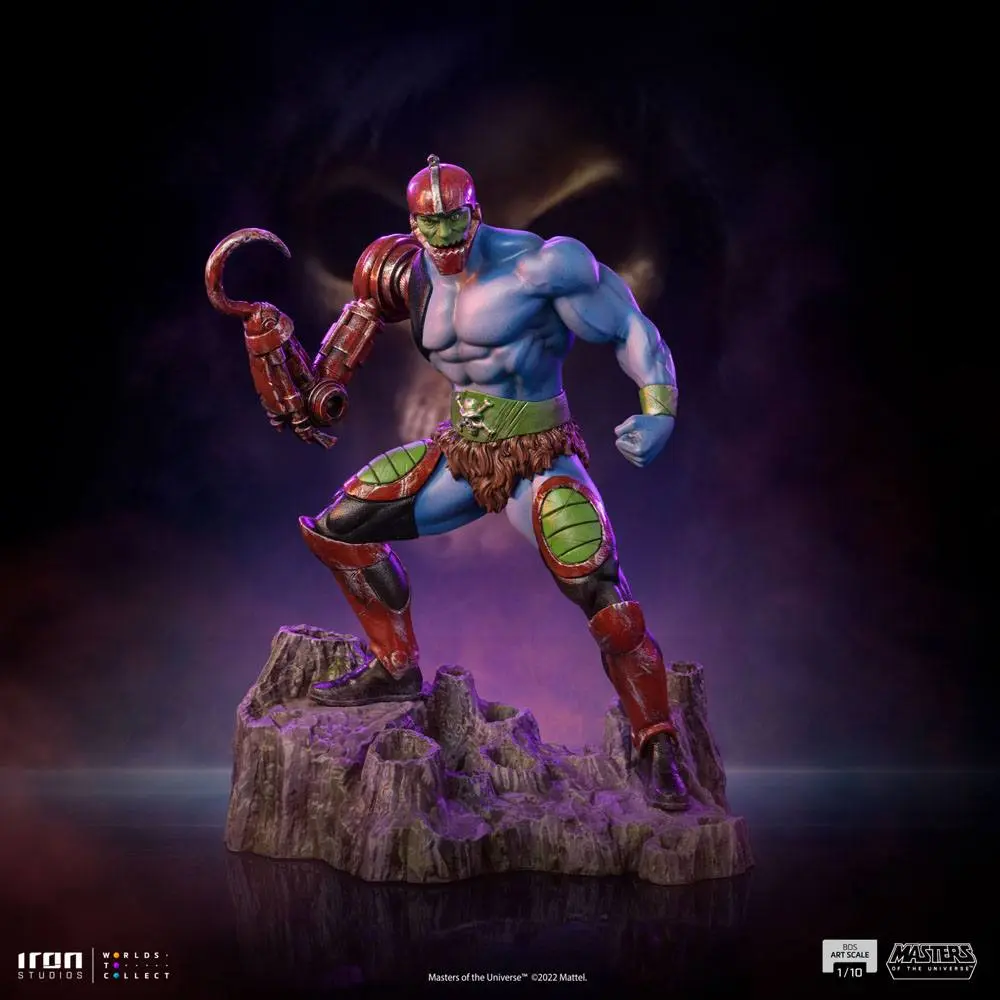 Masters of the Universe BDS Art Scale 1/10 Trap Jaw szobor figura 28 cm termékfotó