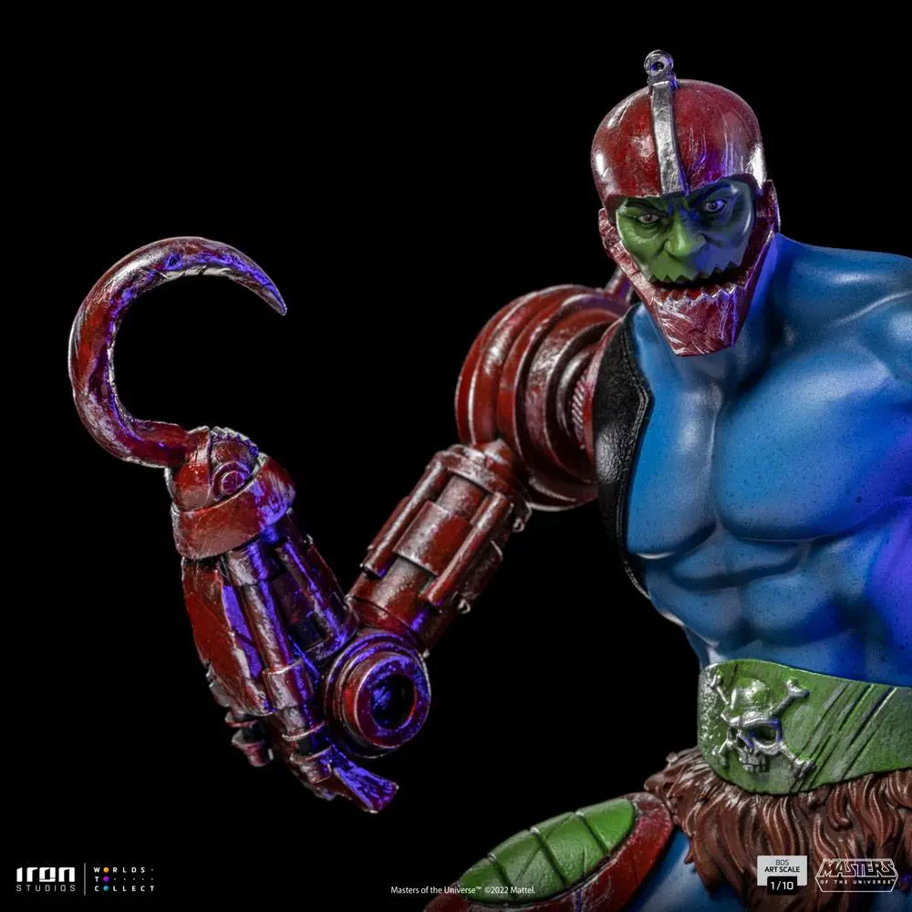 Masters of the Universe BDS Art Scale 1/10 Trap Jaw szobor figura 28 cm termékfotó